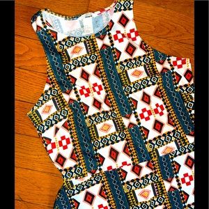 H&M Aztec print dress
